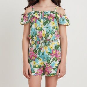 Floral girls Kids Shorts Set 14/16 years